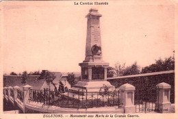 19 - Correze -  EGLETONS - Monument Aux Morts De La Grande Guerre - Egletons