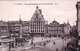 59 - Nord -  LILLE -  Vue Panoramique Sur La Grand Place - Lille