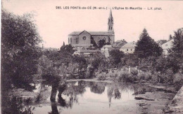 49 - Maine Et Loire  - LES PONTS  De CE - L Eglise Saint Maurille - Les Ponts De Ce