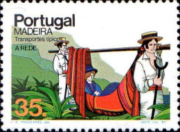 Madère Poste N** Yv: 99 Mi:94 Transportes Tipicos A Rede - Madeira