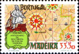 Madère Poste N** Yv: 77 Mi:72 Aniversario Da Descoberta Da Ilha Da Madeira - Madère