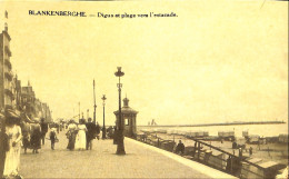 Belgique - Flandre Occidentale - Blankenberge - Blankenberghe - Digue Et Plage Vers L'estacade - Blankenberge