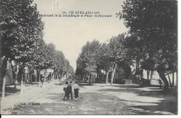 17 Charente Maritime Chatelaillon Boulevard De La Republique Et Place St Marsault - Châtelaillon-Plage