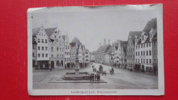 Landsberg Am Lech:Herkomerstrasse.Bahnpost.Zug 605.Train Sign - Landsberg