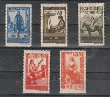 1946 - Federation Democratique Des Femmes Mi 1013/1017 - Used Stamps