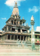 NEPAL - Patan - Krishna Mandir - Colorisé - Carte Postale - Nepal
