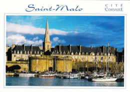35 - Ille Et Vilaine -  SAINT MALO - La Grande Porte Et La Cathedrale Saint Vincent - Saint Malo