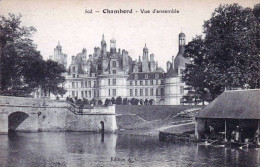 41 - Loir Et Cher  -  CHAMBORD - Vue D Ensemble Du Chateau - Lavoir - Chambord