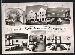 AK Vilsbiburg, Sechs Ansichten Der Brauerei Aschenbrenner  - Autres & Non Classés