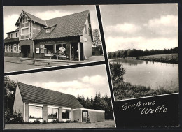 AK Welle / Lüneburger Heide, Feinkost Carstens, Gebäude Und See  - Lüneburg