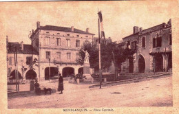 47 - Lot Et Garonne - MONTFLANQUIN - Place Centrale - Monflanquin