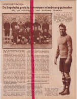 Antwerpen Voetbal Match Inhuldiging Stadion - Orig. Knipsel Coupure Tijdschrift Magazine - 1934 - Non Classés