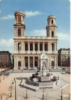 75-PARIS PLACE ET EGLISE SAINT SULPICE-N°4213-C/0343 - Other & Unclassified