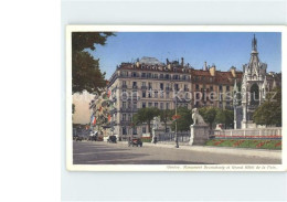 11679916 Geneve GE Monument Brunschwig Et Grand Hotel De La Paix Geneve GE - Autres & Non Classés