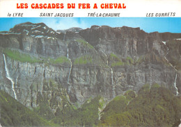 74-SIXT  CASCADES DU FER A CHEVAL-N°4213-C/0299 - Sixt-Fer-à-Cheval