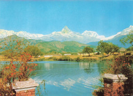 NEPAL - Machhapuchare - Colorisé - Carte Postale - Népal