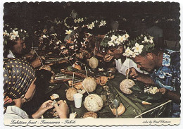 X123498 OCEANIE POLYNESIE FRANCAISE  TAHITI TAHITIAN FEAST TAMAARAA - Tahiti