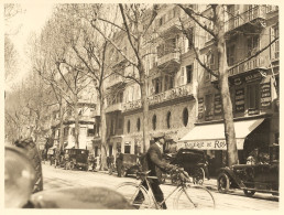 Nice * Rue , Galeries Lafayette , Taillerie De Roy * Photo Ancienne Format 10.6x8cm - Cafés, Hôtels, Restaurants
