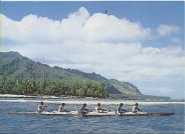 X123513 OCEANIE POLYNESIE FRANCAISE TAHITI LES COURSES DE HAUTE MER ENTRE OAHU ET MOLOKAI SONT TRES POPULAIRES A TAHITI - Tahiti