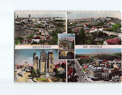 RODEZ : Carte Souvenir - état - Rodez