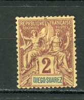 DIÉGO-SUAREZ (RF) - ALLÉGORIE - N° Yvert 39 (*) - Unused Stamps