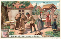 Liebig  Le Beurre Fabrication Du Beurre En Russie - Liebig