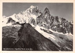 74-CHAMONIX AIGUILLES VERTES ET DU DRU-N°4214-A/0355 - Chamonix-Mont-Blanc