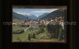 11678987 Davos GR Gesamtansicht Mit Tinzenhorn Alpenpanorama Tennis Davos Platz - Other & Unclassified