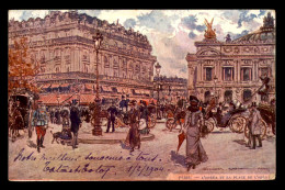 ILLUSTRATEURS - PARIS - GEORGES STEIN - L'OPERA ET LA PLACE DE L'OPERA - Otros & Sin Clasificación