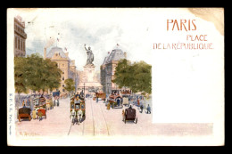 ILLUSTRATEURS - PARIS - R. HANCHE - PLACE DE LA REPUBLIQUE - Otros & Sin Clasificación