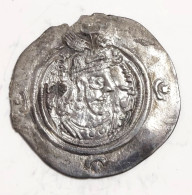SASANIAN KINGS. Khosrau II. 591-628 AD. AR Silver Drachm Year 31 Mint MY - Oosterse Kunst