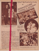 Antwerpen Koers Ontspanning Zesdagen - Orig. Knipsel Coupure Tijdschrift Magazine - 1934 - Unclassified