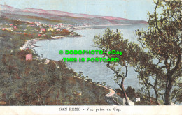 R503967 San Remo. Vue Prise Du Cap. Postcard - Monde