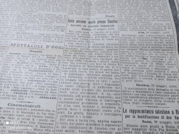 CORRIERE DELLA SERA 30/5/1929 CASSINO CURINGA - Altri & Non Classificati