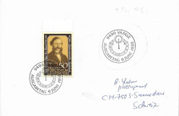 Postzegels > Europa > Liechtenstein > 1981-90 >kaart Met No. 906 (17581) - Ungebraucht