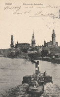 BINNENSCHIFFE - ELBE, Schlepper Vor Dresden, 1914 - Cargos