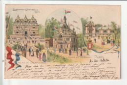 CP 75 PARIS Exposition Universelle 1900 Palais De La Hollande Et Du Transvaal - Expositions