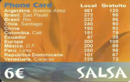 Spain: Prepaid IDT - Salsa 06.05 - Autres & Non Classés