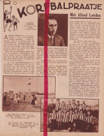 Antwerpen Korfbal , Alfred Loridon - Orig. Knipsel Coupure Tijdschrift Magazine - 1934 - Unclassified