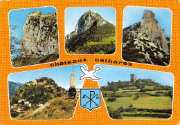 09-CHATEAUX CATHARES MULTIVUES-N°4217-A/0003 - Autres & Non Classés