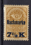 Österreich 1921 Portomarken Mi 102 * [170524XIV] - Ungebraucht