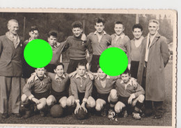 DOLHAIN FOOTBALL  Carte Photo Vers 1945 Props , Mommer Etc - Limburg