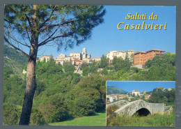 °°° Cartolina - Casalvieri Vedute - Viaggiata °°° - Frosinone