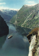 NORVEGE - Geiranger - Colorisé - Carte Postale - Noorwegen
