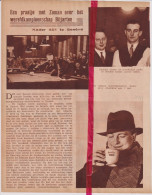 Biljarten - Zaman & Gabriels - Orig. Knipsel Coupure Tijdschrift Magazine - 1934 - Non Classificati