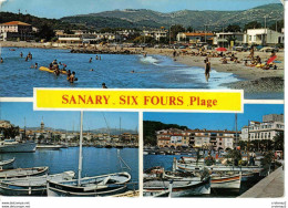 83 SANARY SIX FOURS PLAGE N°18 En 1975 Hôtel De La Tour VW Combi Renault 4L VOIR DOS - Sanary-sur-Mer