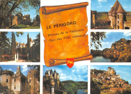24-LE PERIGORD CHATEAUX-N°4218-B/0393 - Other & Unclassified