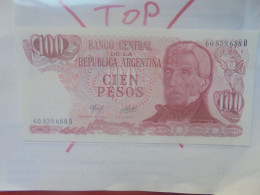 ARGENTINE 100 PESOS ND (1976-78) Neuf (B.33) - Argentine