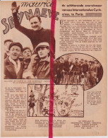 Koers Wielrennen Maurice Seynaeve Winnaar Cyclo Cross - Orig. Knipsel Coupure Tijdschrift Magazine - 1934 - Non Classés