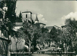 PESCOCOSTANZO ( L'AQUILA ) PANORAMA DA VIA VITTORIA COLONNA - EDIZIONE COLAMARINO - 1960s (20672) - L'Aquila